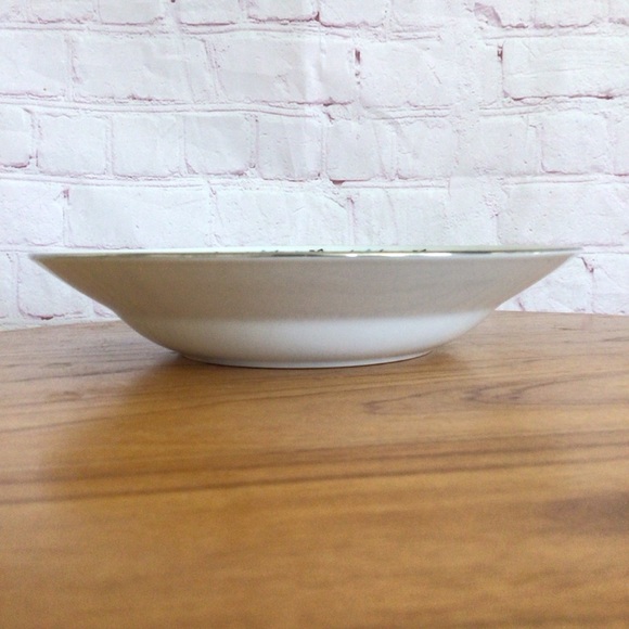 Vintage Blue Floral Rimmed Soup Bowl - Set of 4 - Picture 3 of 11